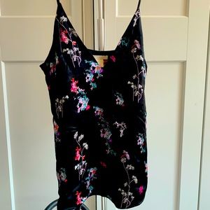 Silk tank top